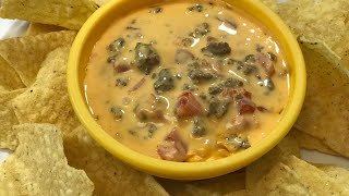 Slow Cooker Velveeta Cheese Dip  3 Ingredients