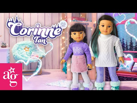 Corinne's Bedroom Makeover REVEAL! | Corinne Tan | American Girl