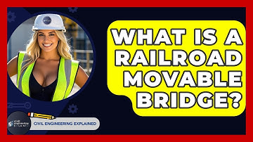 What Is A Railroad Movable Bridge? - Civil Engineering Explained