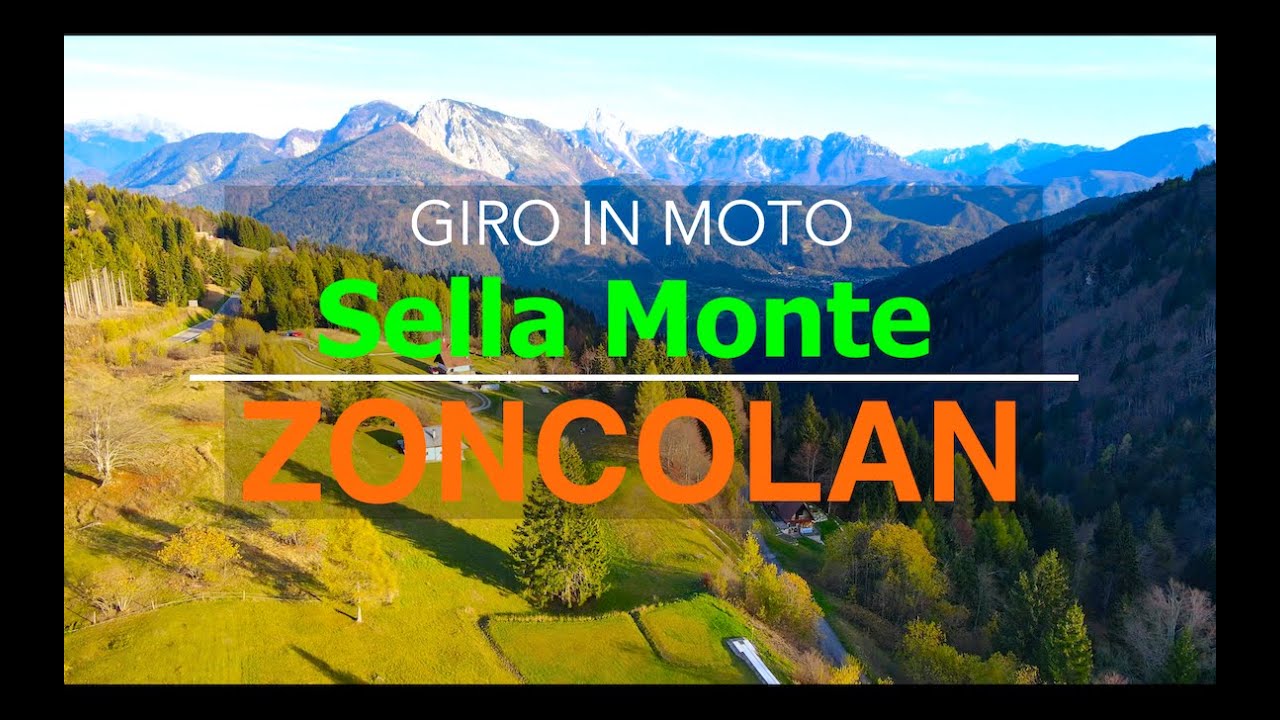 Giro in moto sulla Sella Monte Zoncolan - novembre 2022 - Dji