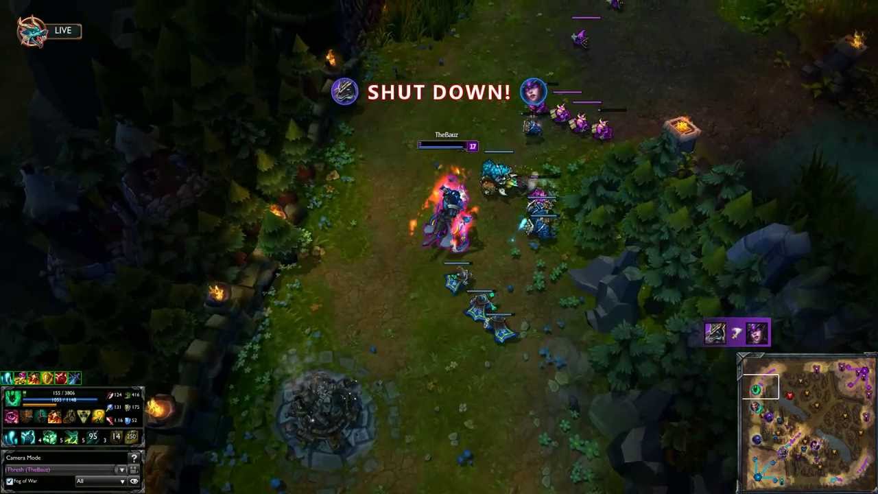 Thresh EPIC escape!!!