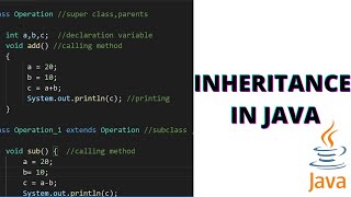 Single inheritance in java | With Example | extends keyword |Explained
