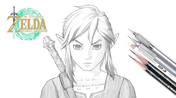 Game | Drawing | How to draw Link | The Legend of Zelda: Tears of the Kingdom