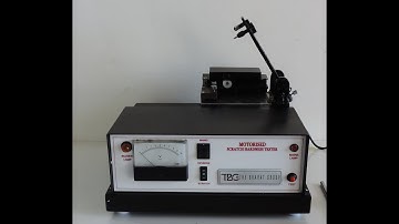 TBG Scratch Hardness Tester