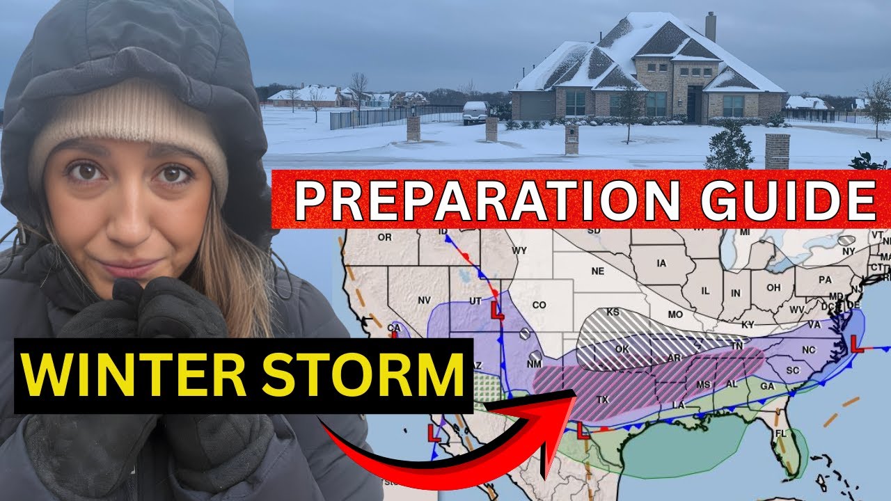Texas Winter Storm Is Coming — Do THIS Now to Avoid Power & Pipe Disasters