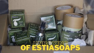 #UNBOXING of Estia Soaps