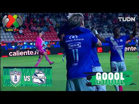 ¡GOLAZO POBLANO! Gómez sorprende | Pachuca vs Puebla | Liga MX - Jornada 4 Apertura 2026 | TUDN