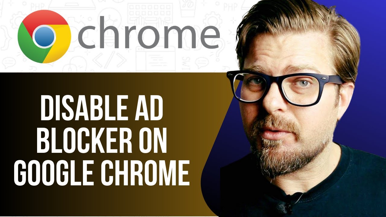 HOW TO DISABLE AD BLOCKER ON GOOGLE CHROME - 2025 - YouTube