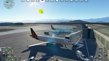 FS2Crew Pushback Express and Fenix A320 (Distance Mode)