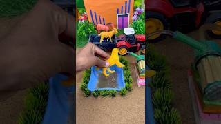 DIY tractor video mini hand pump Science project #handpump #trector #youtubeshorts #viral #169
