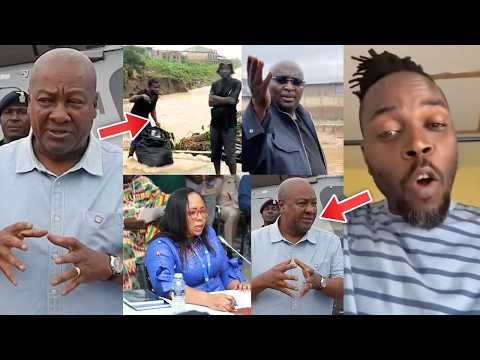 ACCRA FLOODS! Prez Mahama, Kwaw Kese, Dr Bawumia, Accra Minister React To Floods- FULL STORY