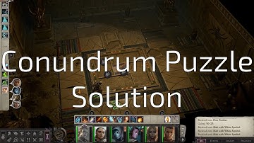 Pathfinder Wrath of the Righteous: Conundrum Puzzle Solution