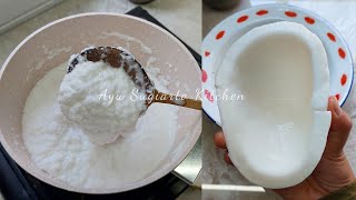 SANTAN KENTAL/ SANTAN KANIL Untuk Bikang Cungkil 🥥 || RESEP EKONOMIS ||
