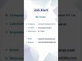 Software Tester Job Alert: Get Your Daily Update On The Latest IT Jobs | STAD Solution