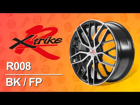 Колесные диски для автомобилей, марка диска X'trike RST R008 BK/FP