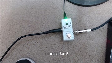 How To Use A Looper; Ammoon Looper demo "no chat" demo/lesson (easiest Looper)