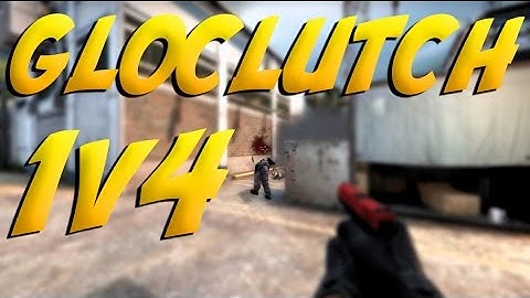 CS:GO - 1v4 GLOCK CLUTCH - breakyR
