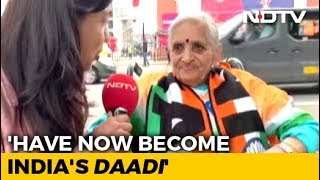 Indian Fan Charulata Patel Brings 'Kaju Katli' For Team India