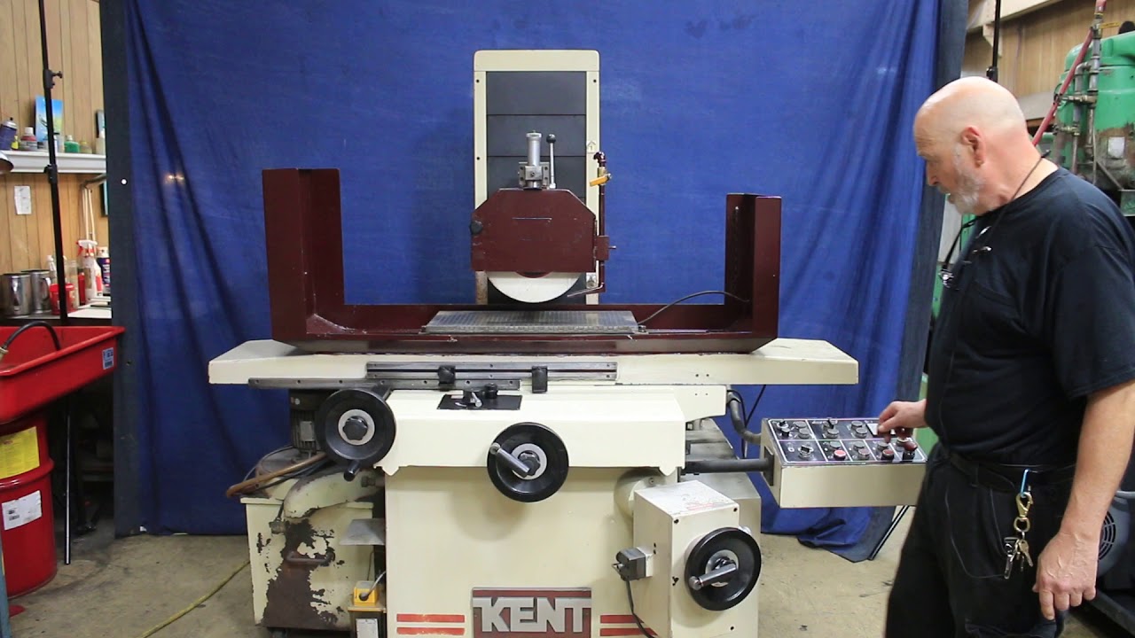 12" X 24" KENT (MADE IN TAIWAN) HYDRAULIC SURFACE GRINDER