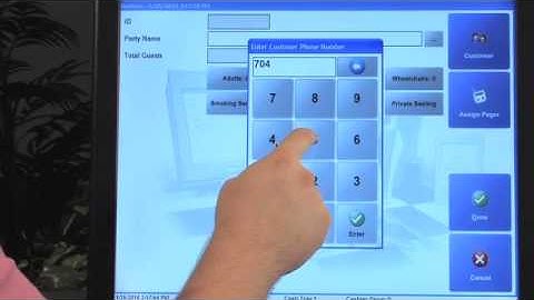 Aldelo - Dine-in-Table Service