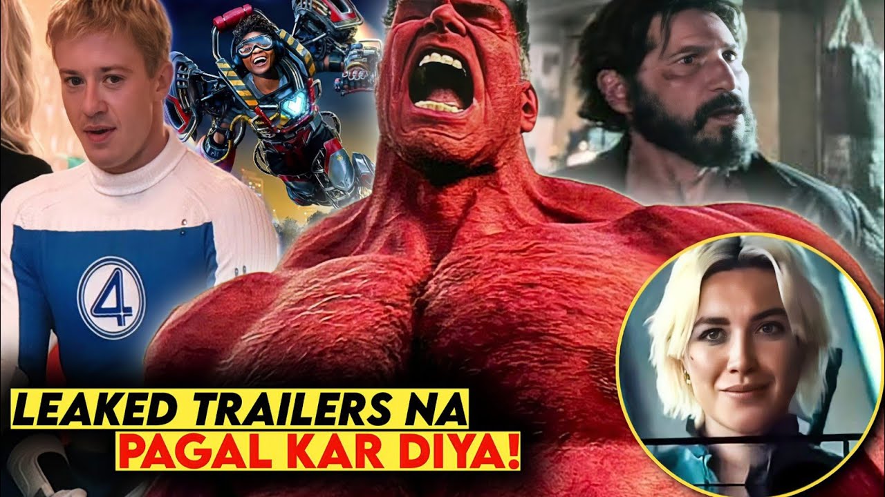 Red Hulk Revealed 🤯! Fantastic Four, Thunderbolts & More - Marvel D23 ...