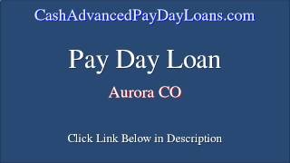Fast Payday Loan for Aurora CO (Short Term Loan)