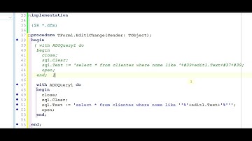 AUTO COMPLETANDO EDIT COM LIKE #37+#39 - OU - 