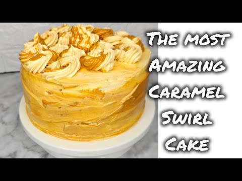 Caramel Swirl Cake Recipe