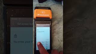 how setup pin on Shop2Shop machine