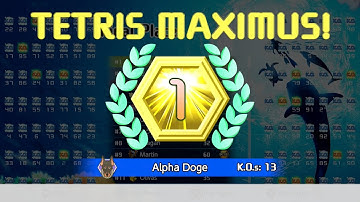 Tetris 99 Maximus Cup - Endless Ocean Luminous Edition