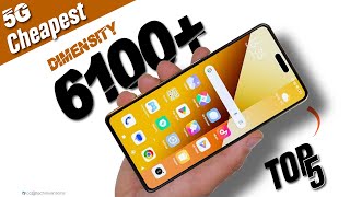 TOP 5 :Cheapest  5G Gaming Phones Dimensity 6100  To Buy in 2024 |#dimensity6100 