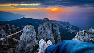 РАССВЕТ на АЙ- ПЕТРИ. ТАРАКТАШ - ЧУДО природы, которое НУЖНО УВИДЕТЬ СВОИМИ ГЛАЗАМИ КРЫМ осенью