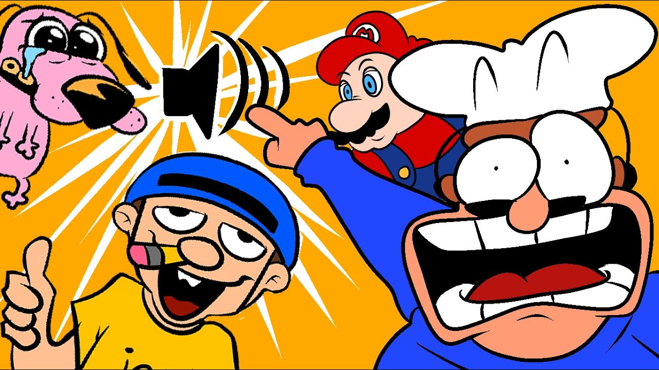 I animated audios of people sounding like characters