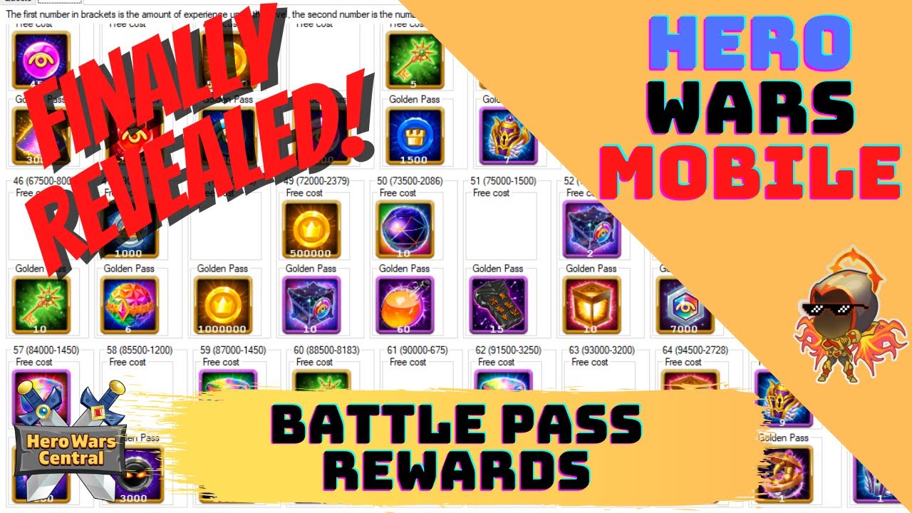 Octobert BattlePass Rewards | Hero Wars Mobile