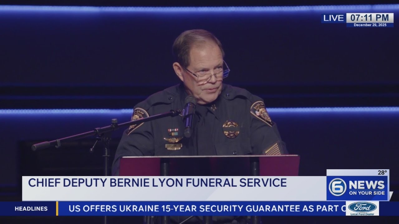 Funeral service celebrates life of Knox County Chief Deputy Bernie Lyon