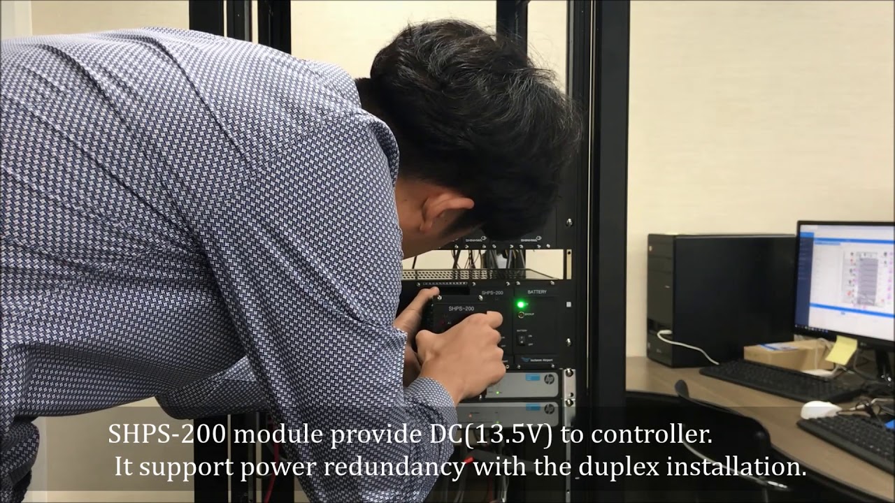 HID V1000,V100,V200 from HID can be installed as rack mounting type by trsforming module