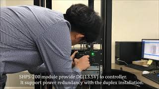 HID V1000,V100,V200 from HID can be installed as rack mounting type by trsforming module