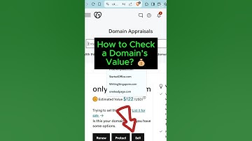 How to Check a Domain’s Value? 💰