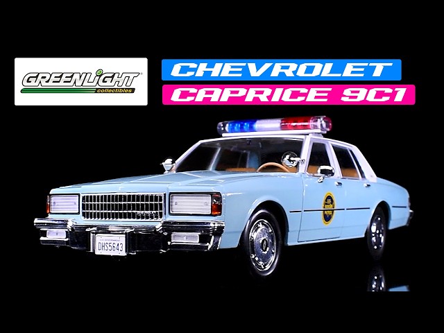 ミニカー [絶版品] 1/18 UTmodels Chevrolet Caprice 9C1 LAPD Police