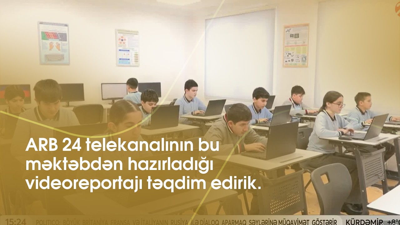 ARB 24 telekanalının bu məktəbdən hazırladığı videoreportajı təqdim edirik.