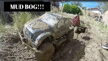 SCX10 MUD BOG!