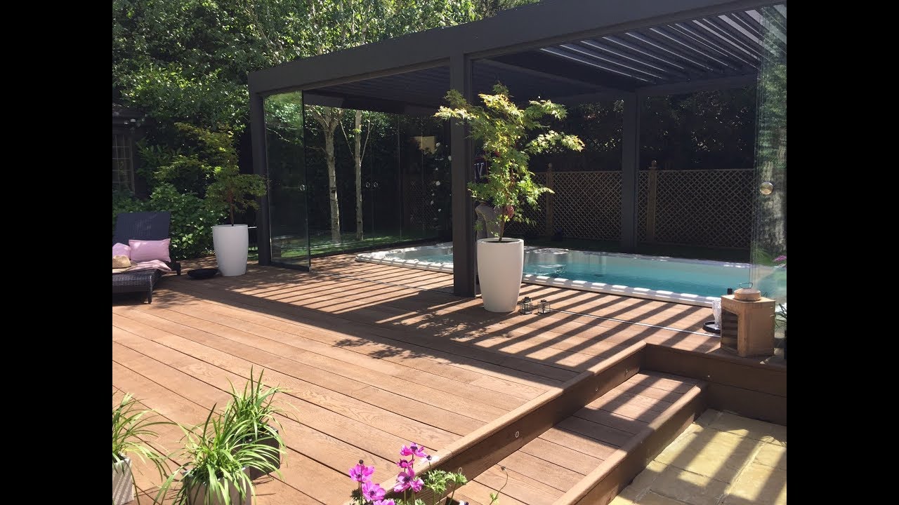 Hydropool Swim Spa Garden Project