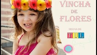 Corona de Flores para Primavera - Hazlo tu misma - flower headband #ingridgonzales