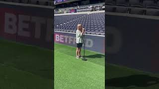 The Betfred Challenge cup final 2022 @TottenhamHotspur 🎤💃🏼