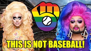 Milwaukee Brewers UNDER FIRE for Hosting DRAG QUEEN SHOW during PRIDE NIGHT Event! WOKE MLB!