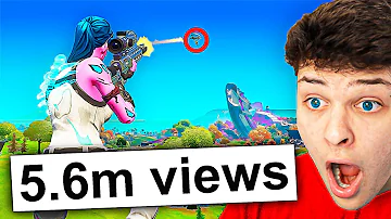 Reacting To The Most Viewed Fortnite Trickshots!! (0.03% Chance)