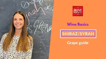Wine Basics: Syrah/ Shiraz: Grape Variety Masterclass