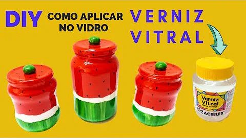 Qual é o solvente para verniz vitral?
