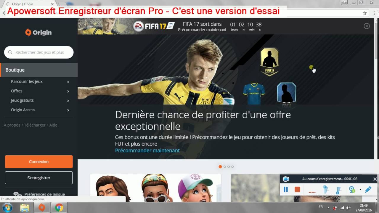 comment télécharger fifa 17 demo sur pc