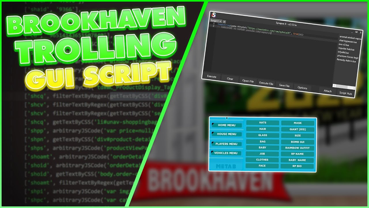 UPDATE  Brookhaven Script [2023] Very OP 🔥 : r/GGhacks